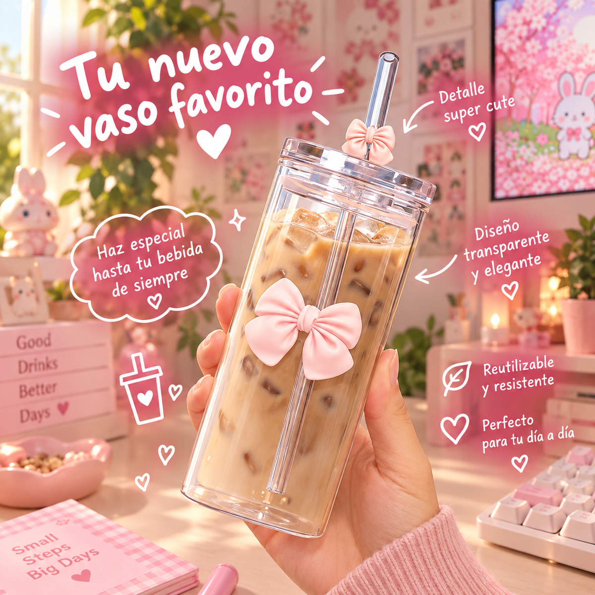 Tazas y vasos kawaii
