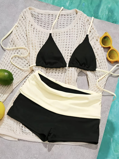 Bikini de mujer short para piscina playa