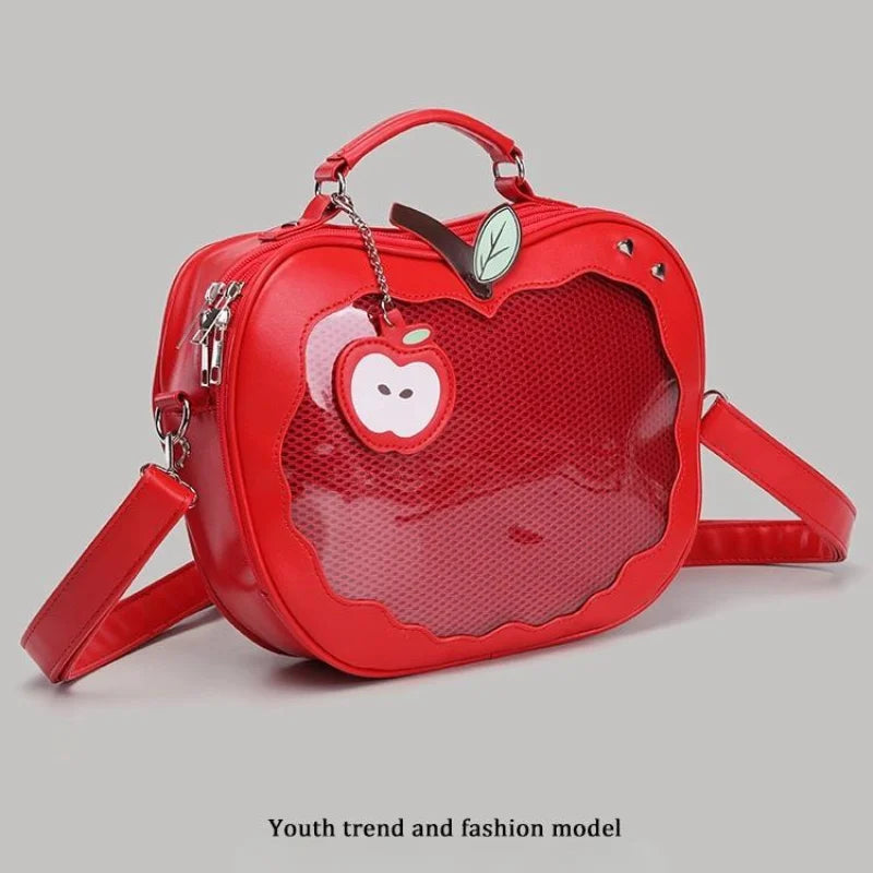 Creative Women's Ita Bag,original Cute Kawaii Ita Backpack,apple Five Pointed Star Street Fashion Harajuku Girl Crossbody Bag