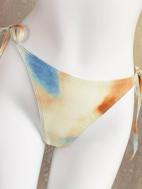 Bikini Kawaii para Mujer | Diseño Tie Dye Exclusivo | Estilo Medusa Único y Bonito