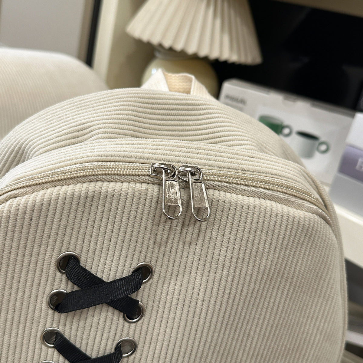 Hermosa mochila kawaii con lazo